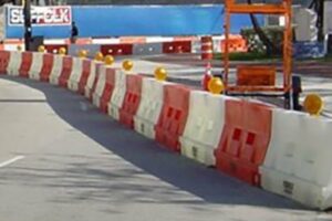 General Construction Rentals - Plastic Jersey Barriers For From Ally Rental