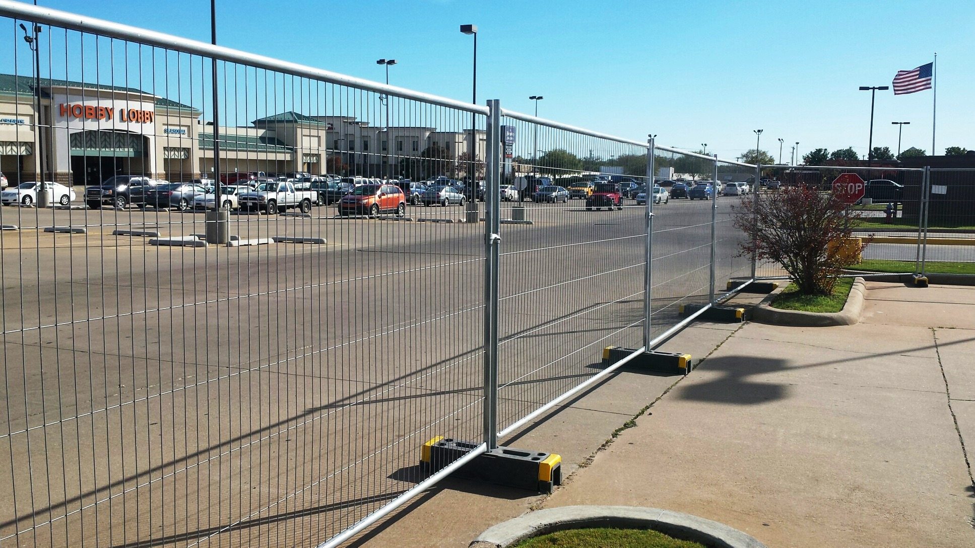 Nationwide Chain Link Fence Rentals from Ally Rental