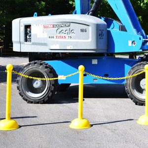 Rent Plastic Chain And Stanchions Nationwide From Ally Rental
