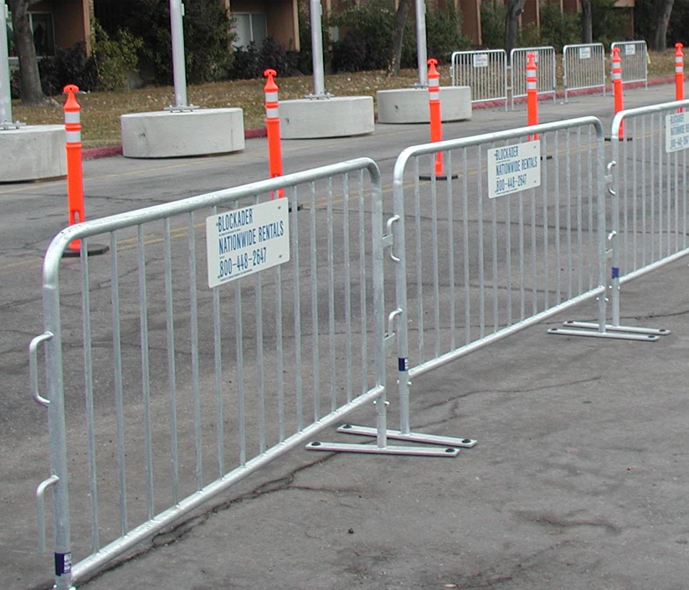 Rent Delineator Posts And Steel Barriers For Traffic Safety From Ally Retntal