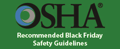 OSHA Recommended Black Friday Safety Guidelines